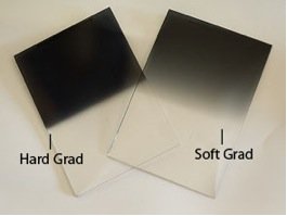 graduated neautral density filter